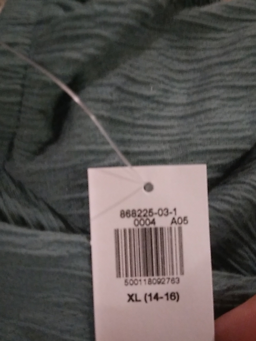 Girls Old Navy Ribbed Off-Shoulder Crop Top - Picture 9 of 9